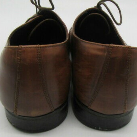 Salvatore Ferragamo Men\'s Brown Oxford Dress Shoe sz 10 main image 4